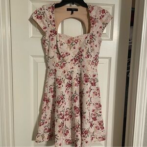 Floral Cream Dress